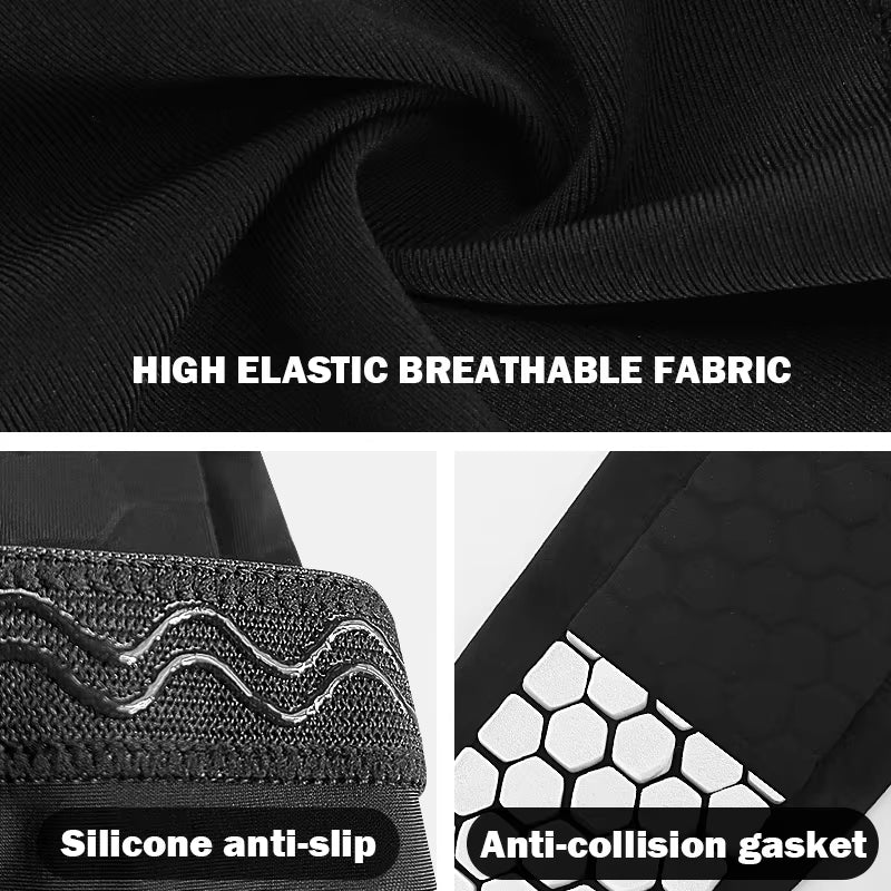 1Pc Football Shin Guard Socks Sleeves with Foam,Calf Compression Sleeve Honeycomb Pads,Sports Legging & Soccer Equipment
