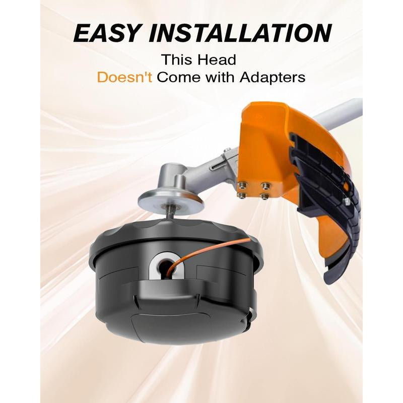 Upgraded Speed Feed 400 Trimmer , Compatible with Echo, , Husqvarna, Maruyama, Redmax, Shindaiwa and Stihl Trimmers, Abrasion Resistant Universal Weed Eater Replacement
