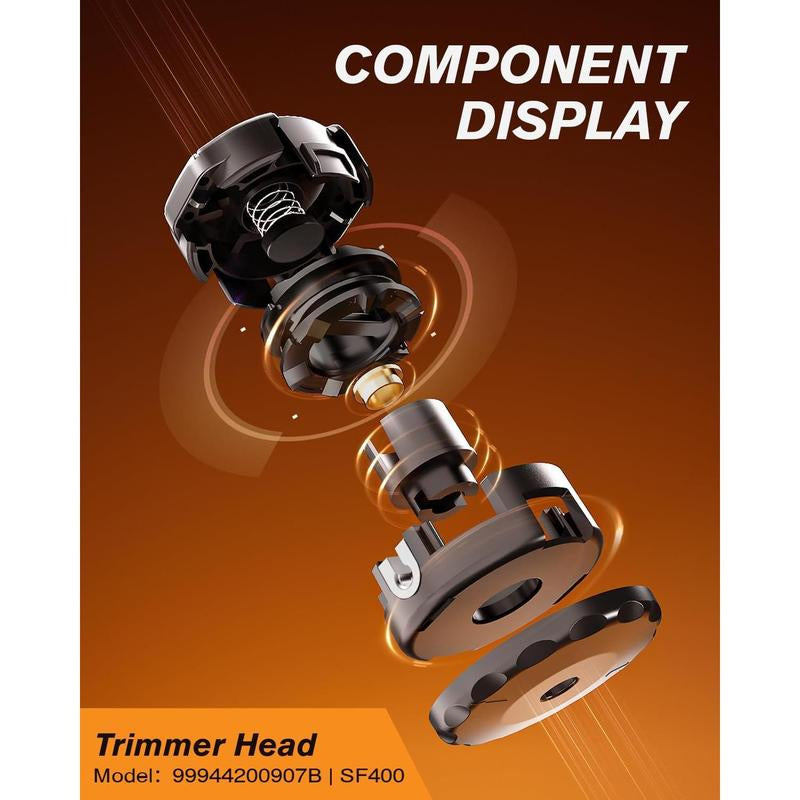 Upgraded Speed Feed 400 Trimmer , Compatible with Echo, , Husqvarna, Maruyama, Redmax, Shindaiwa and Stihl Trimmers, Abrasion Resistant Universal Weed Eater Replacement
